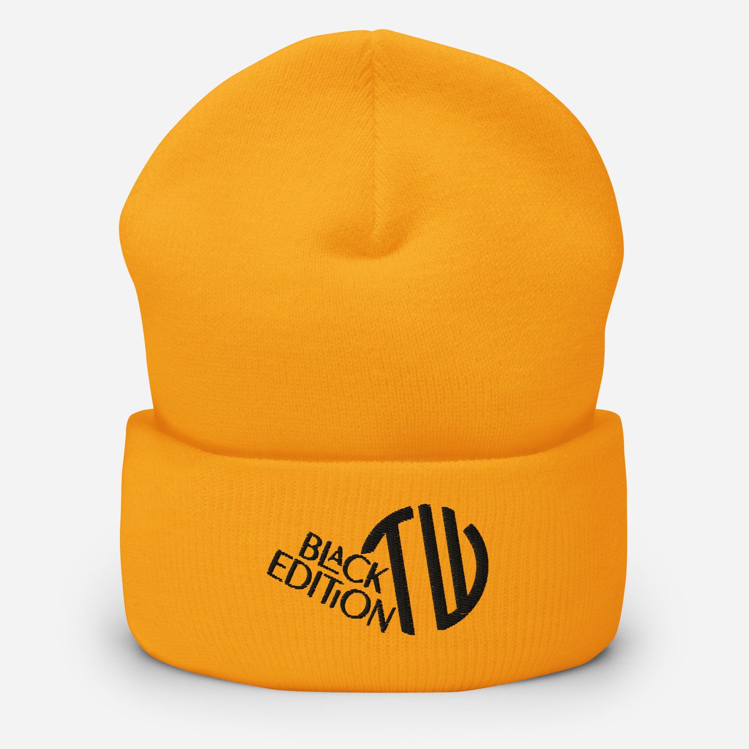 Umgeschlagene Beanie Black-Edition 🖤