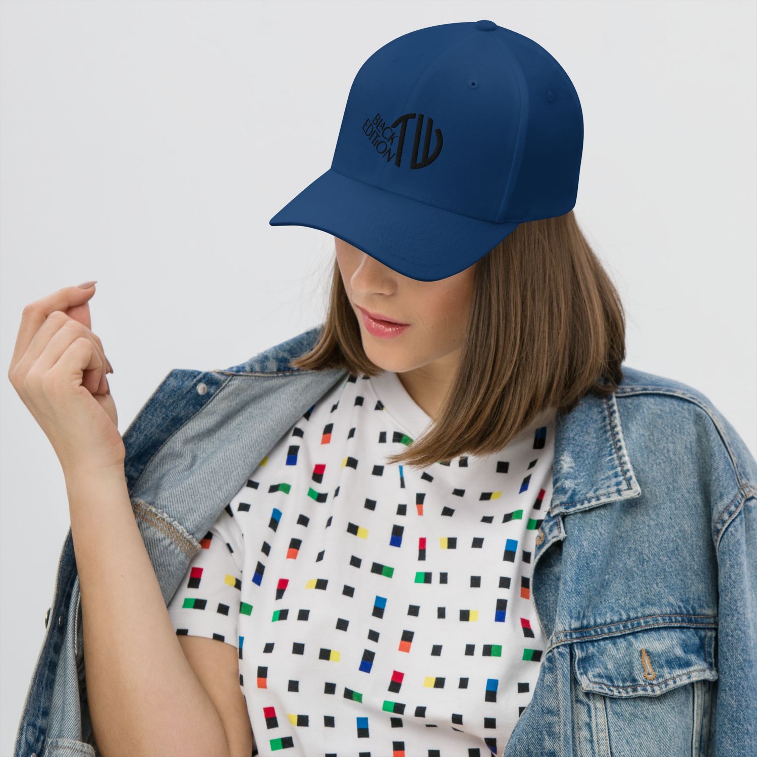 Strukturierte Cord-Cap Black-Edition 🖤