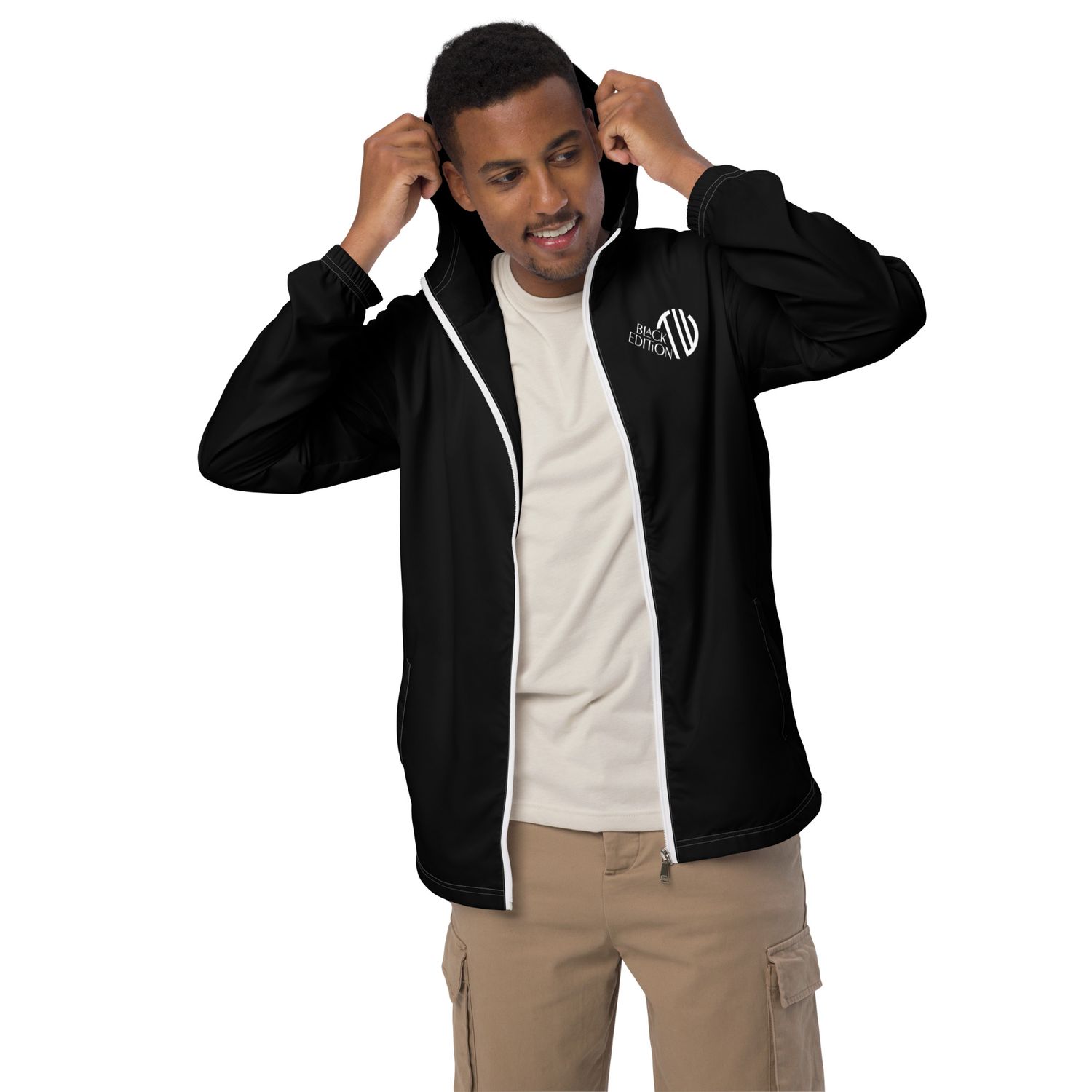 Windbreaker für Herren Black Edition