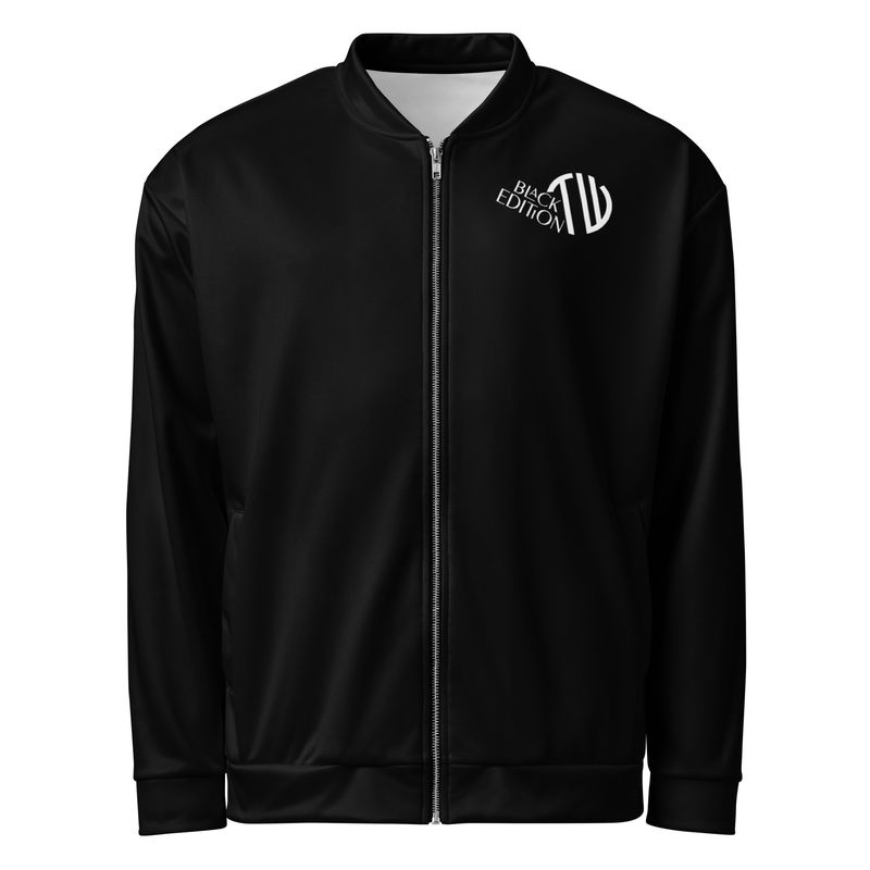 Hochwertige Unisex Bomberjacke Black-Edition🖤