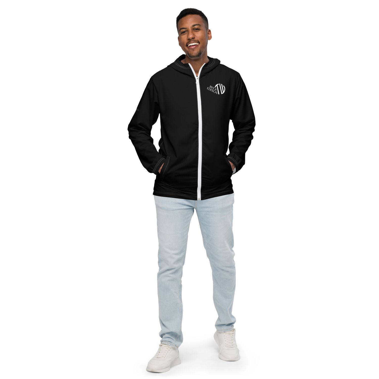 Windbreaker für Herren Black Edition