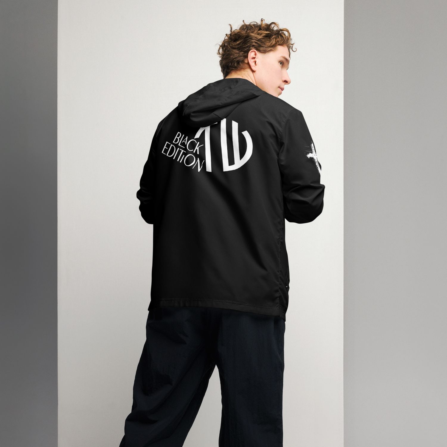 Windbreaker für Herren Black Edition