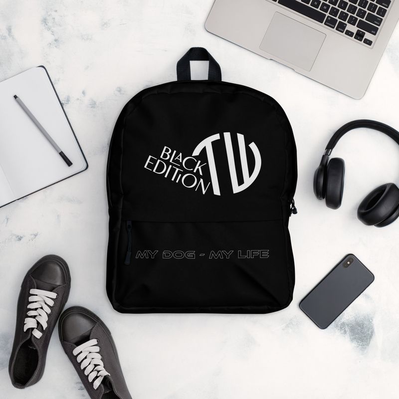 Praktischer Rucksack Black-Edition🖤
