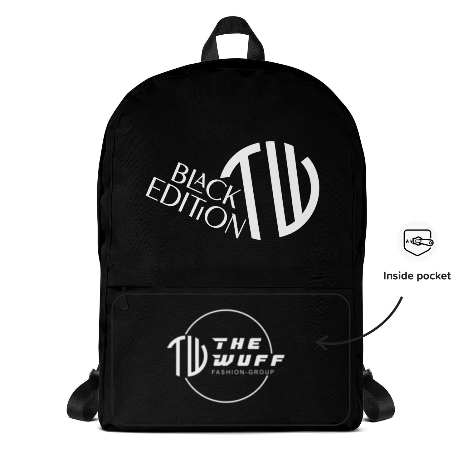 Praktischer Rucksack Black-Edition🖤