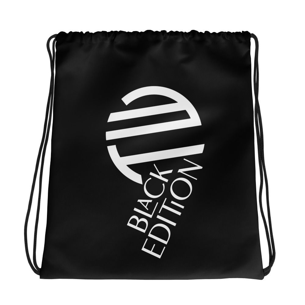 Kordelzug-Beutel Black-Edition🖤