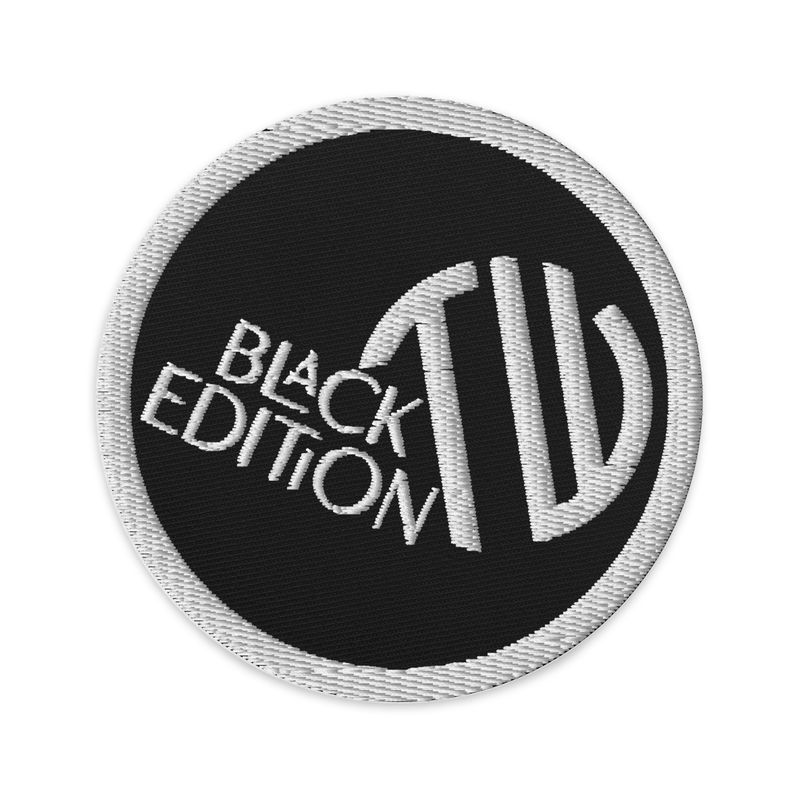 Gestickte Aufnäher Black-Edition🖤