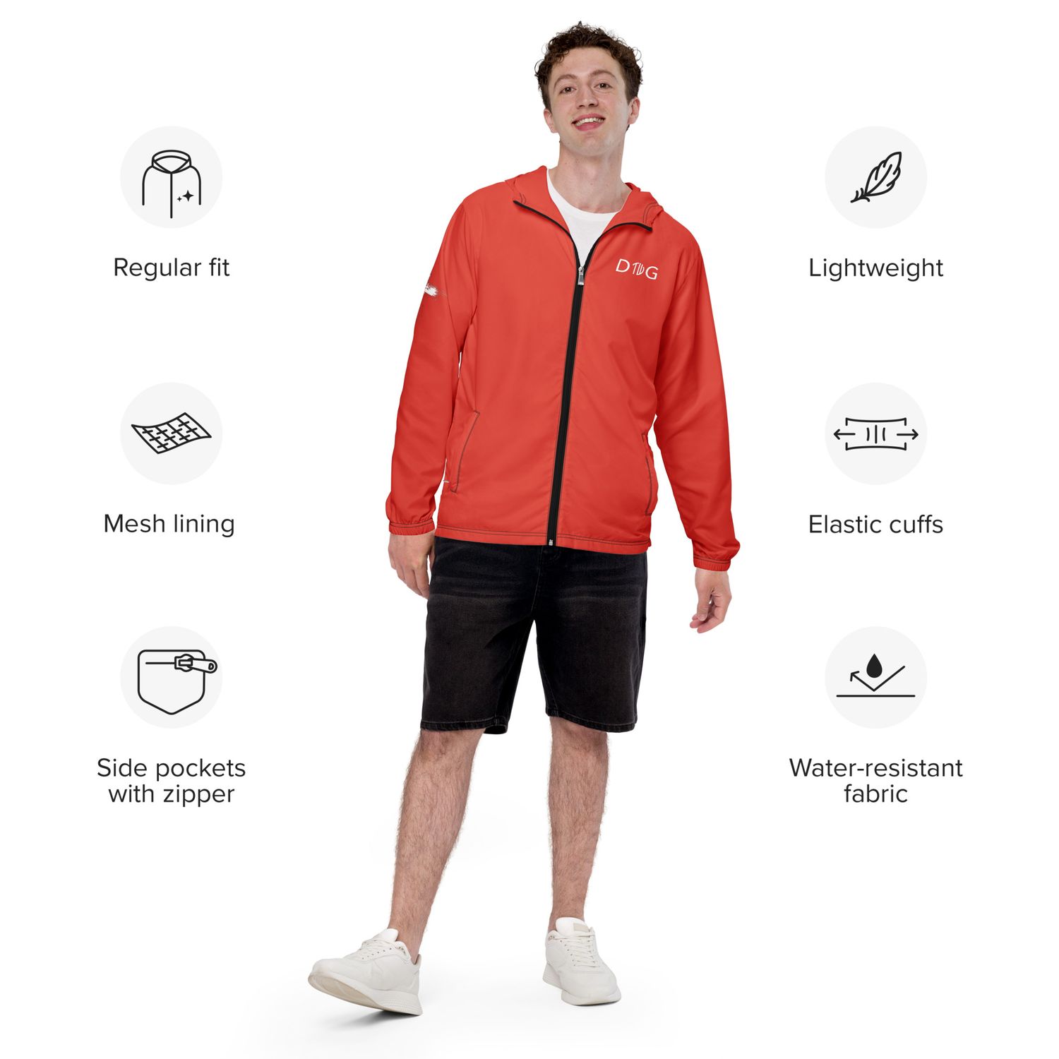 Hochwertige Windbreaker D.O.G. Edition