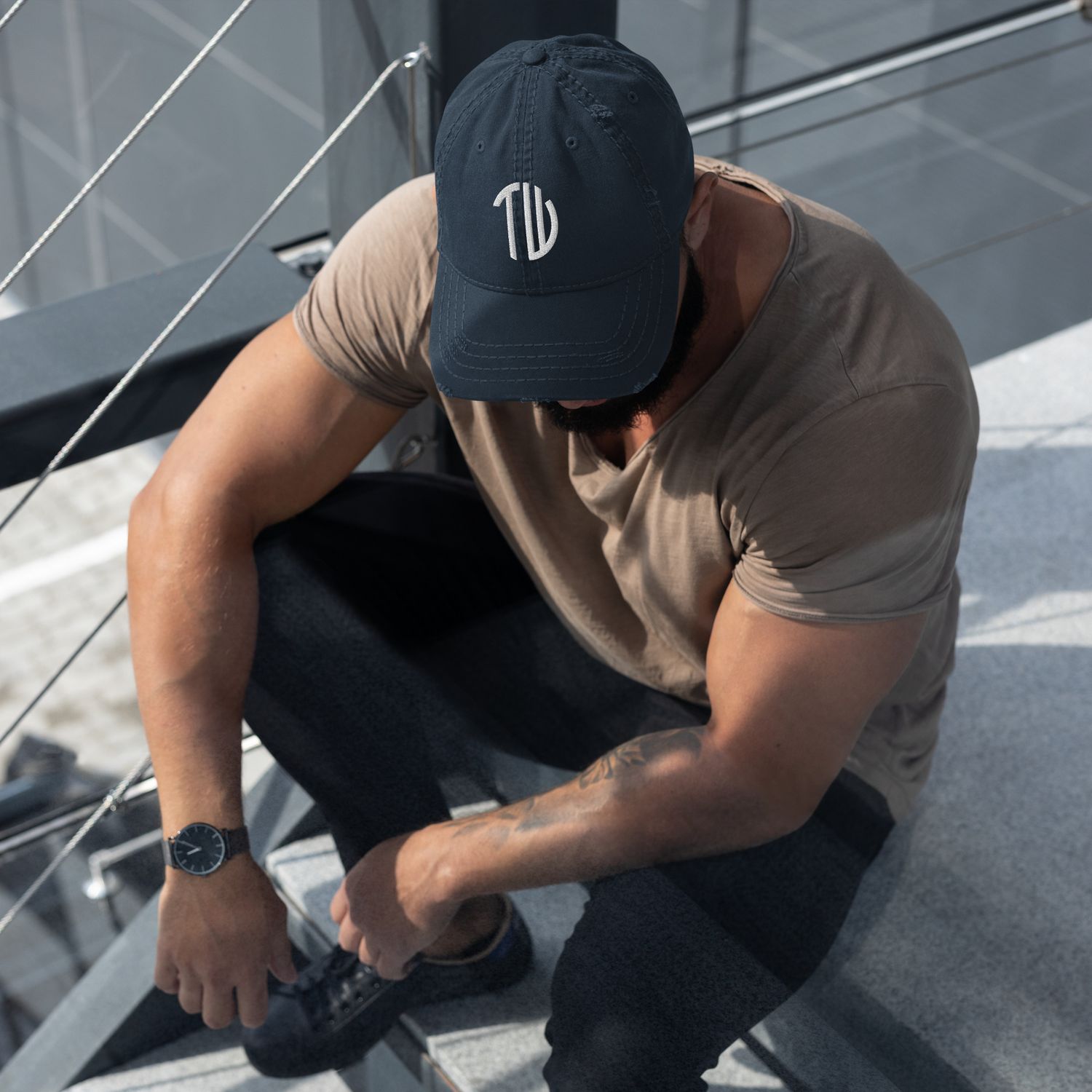 Dad-Hat im Used-Look
