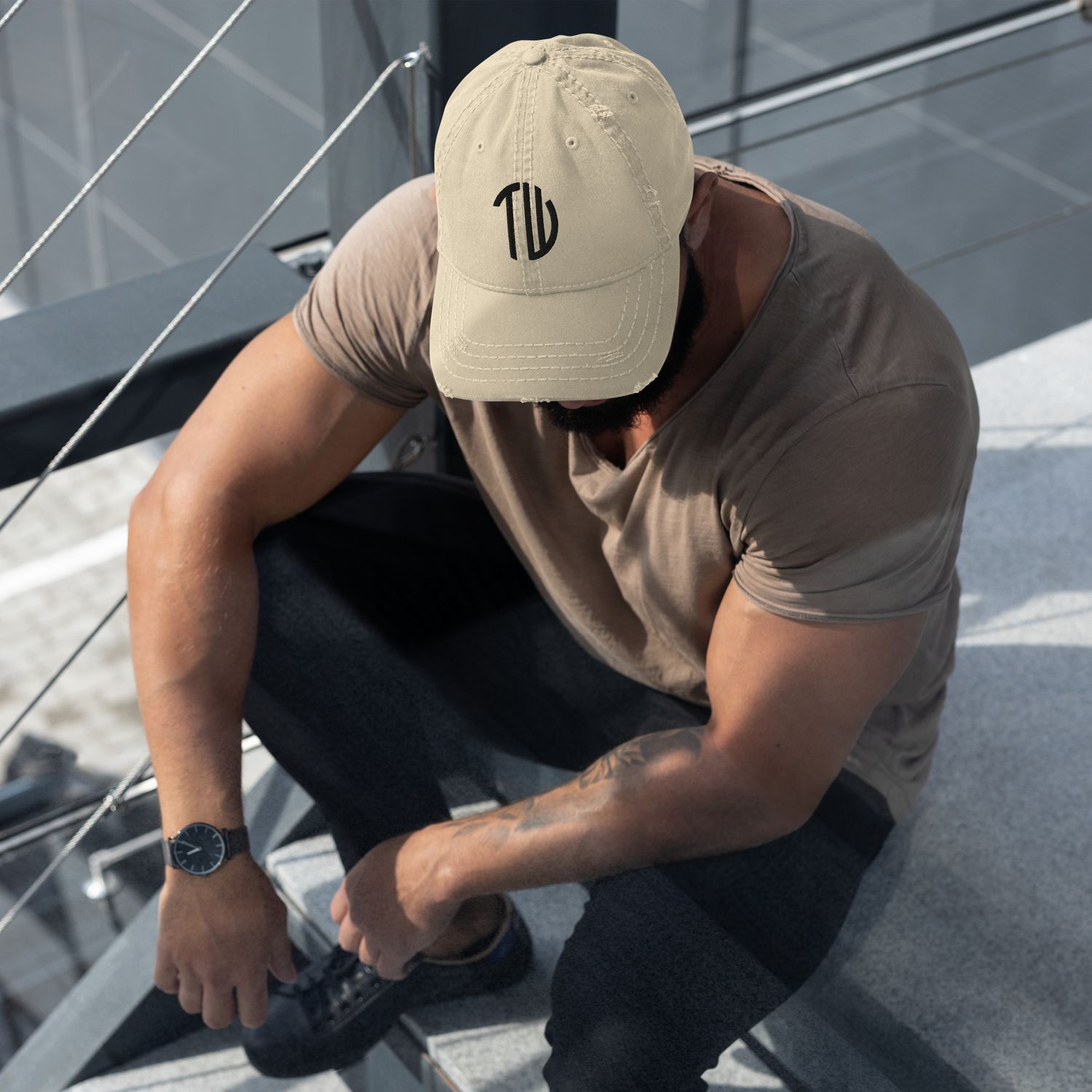 Dad-Hat im Used-Look