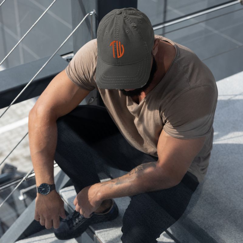 Dad-Hat im Used-Look