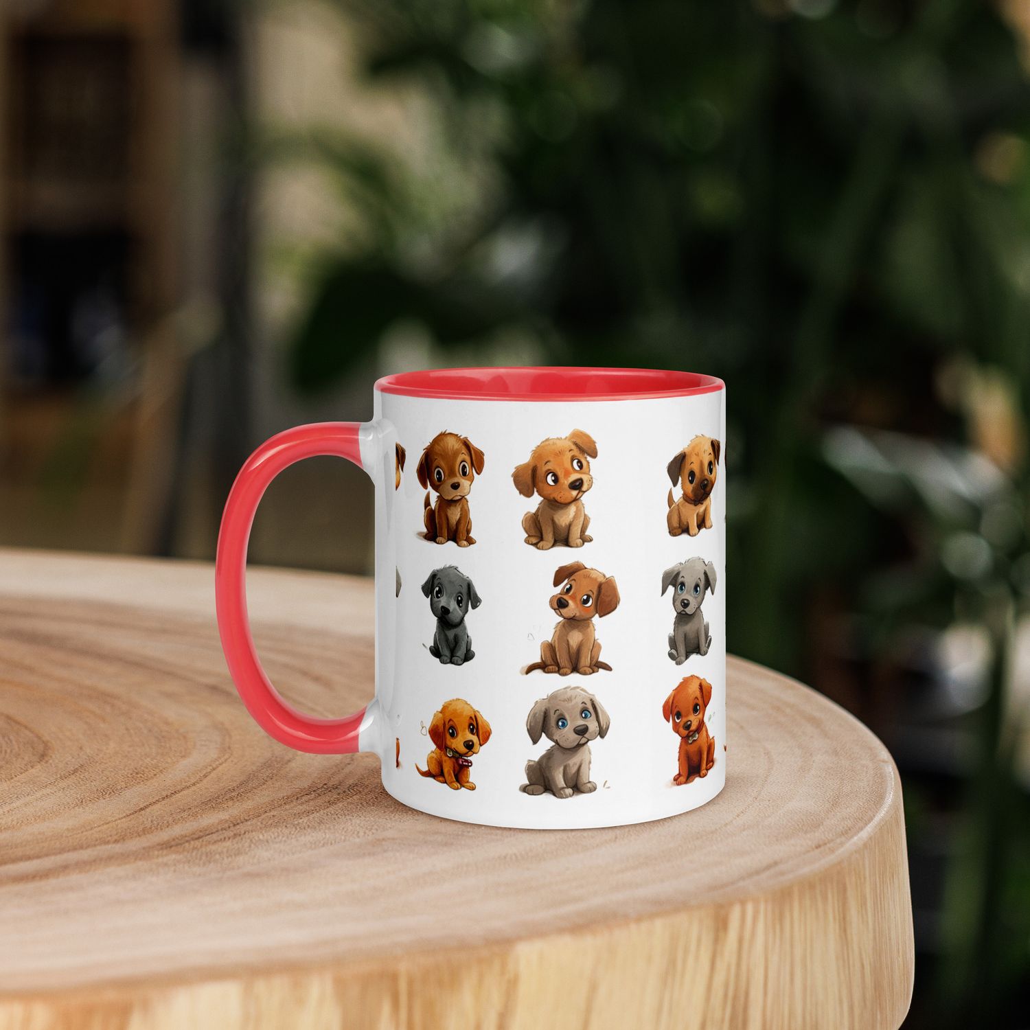 Tasse mit farbiger Innenseite