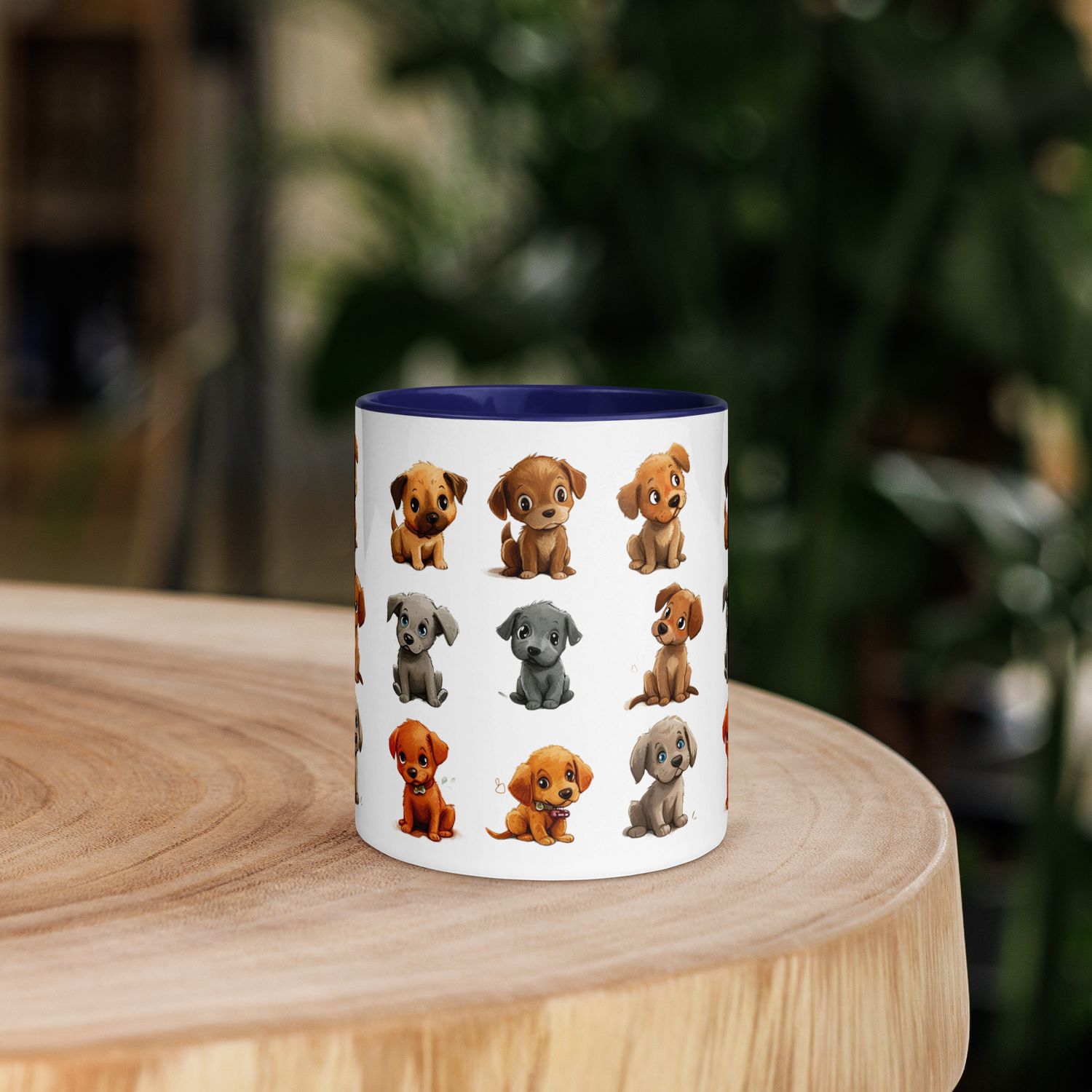 Tasse mit farbiger Innenseite