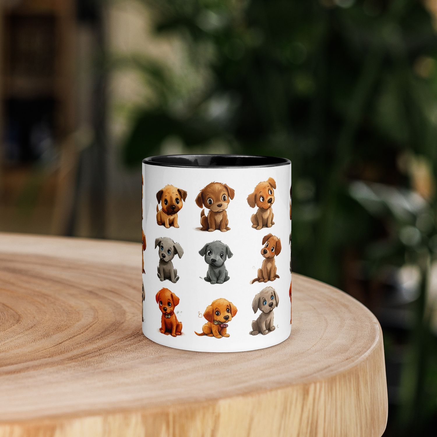 Tasse mit farbiger Innenseite