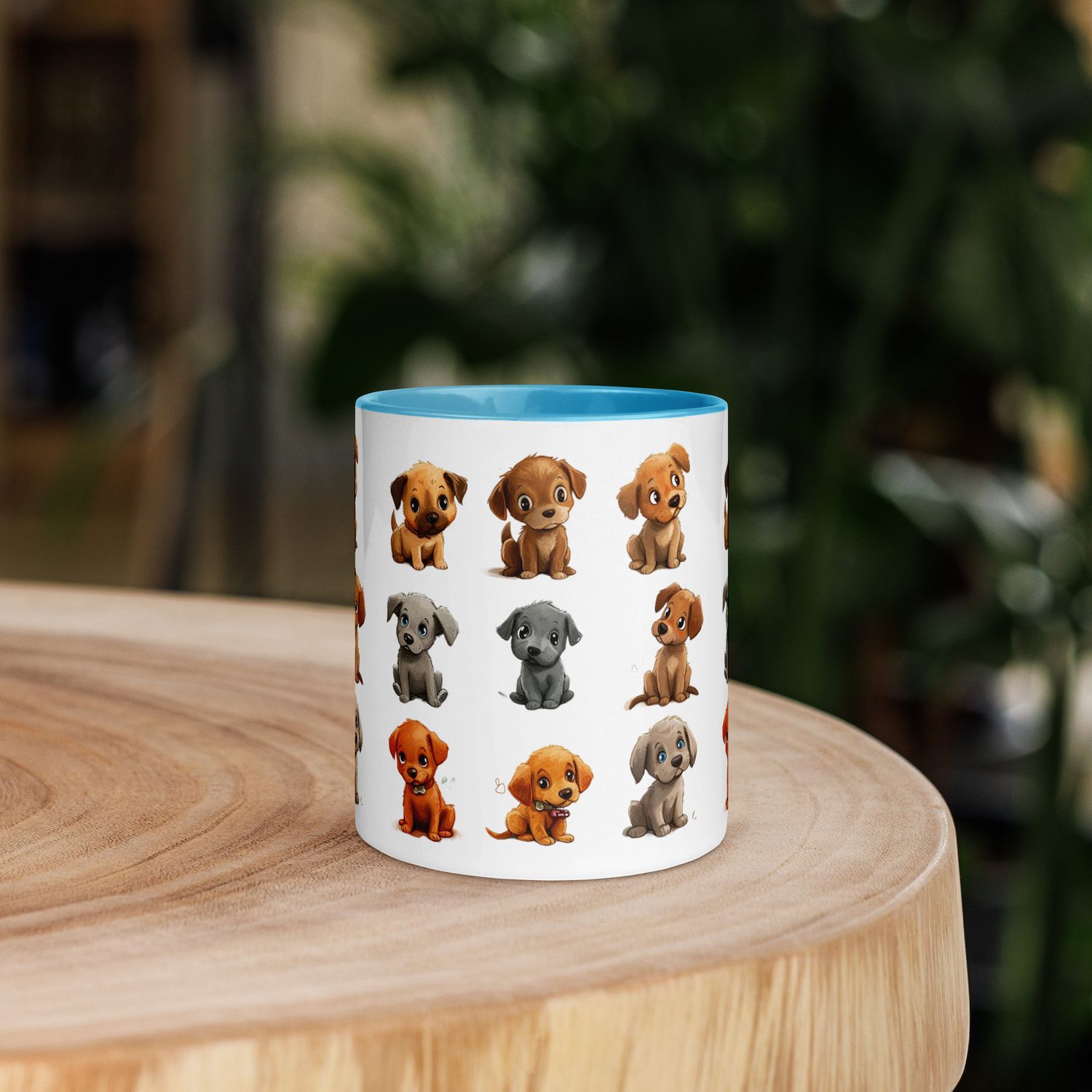 Tasse mit farbiger Innenseite