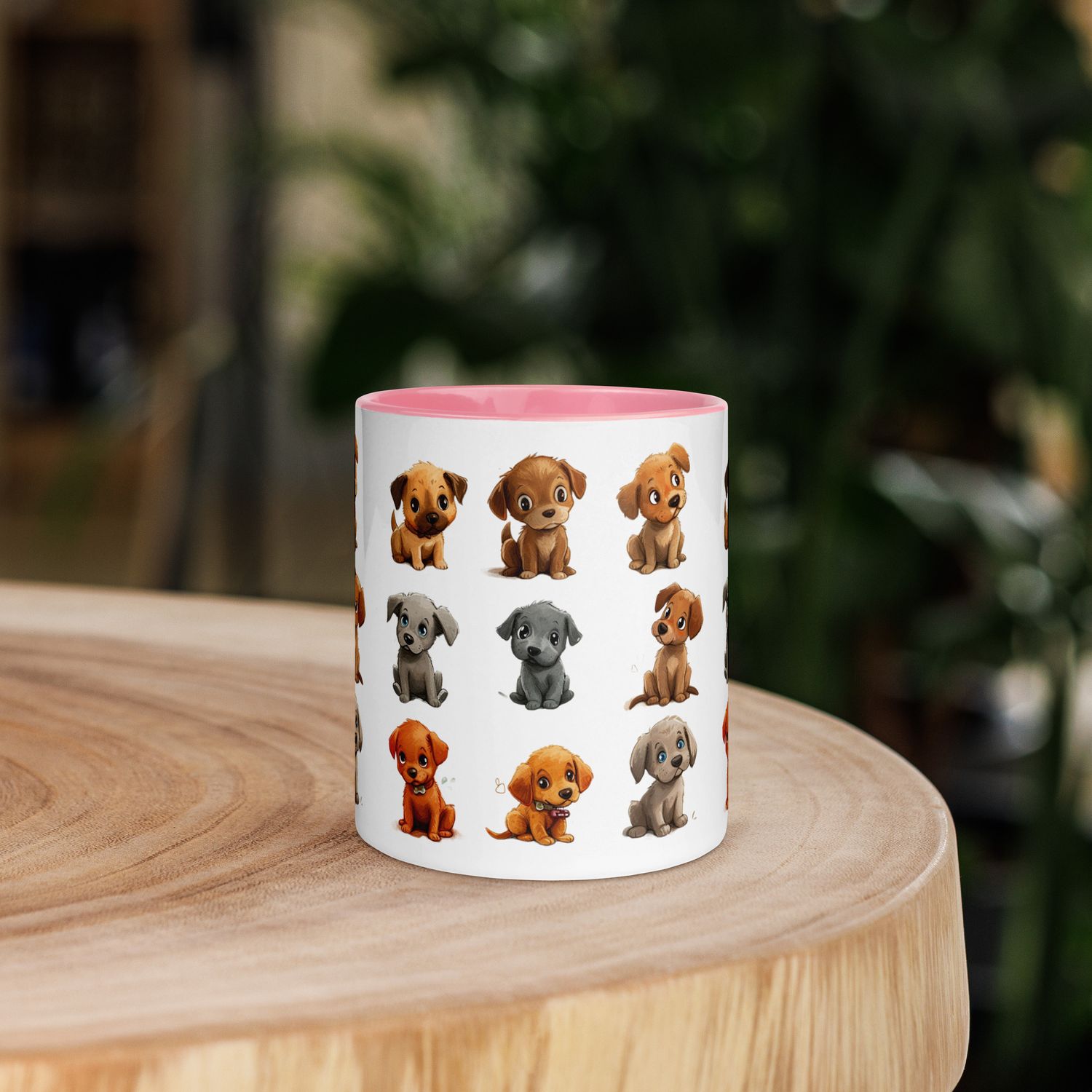 Tasse mit farbiger Innenseite