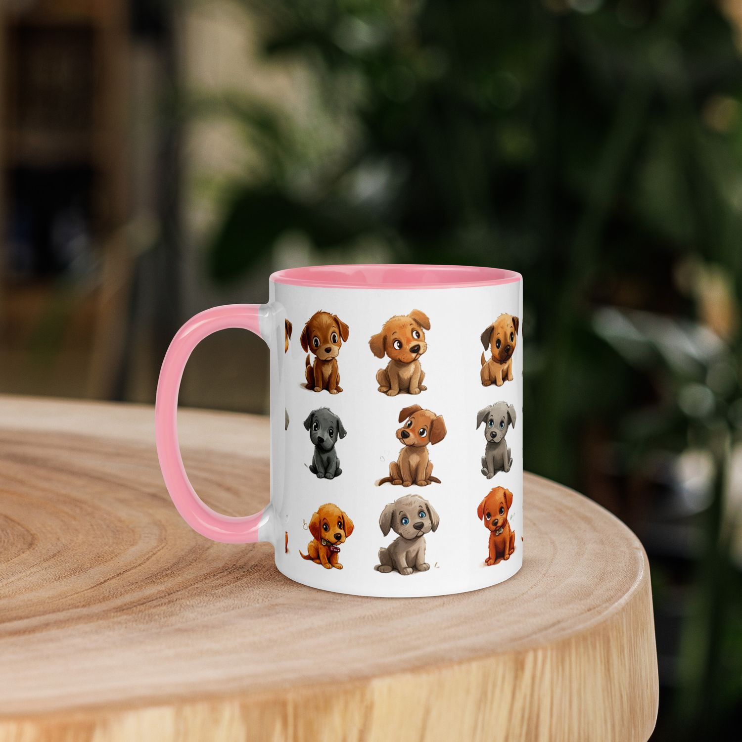 Tasse mit farbiger Innenseite