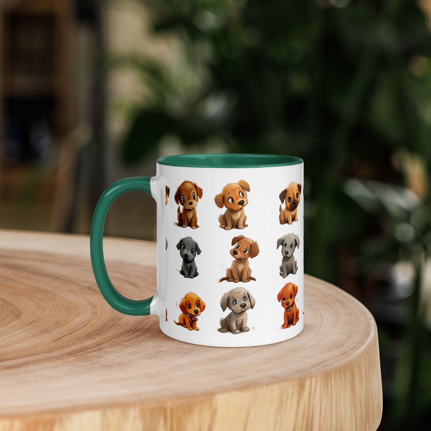 Tasse mit farbiger Innenseite