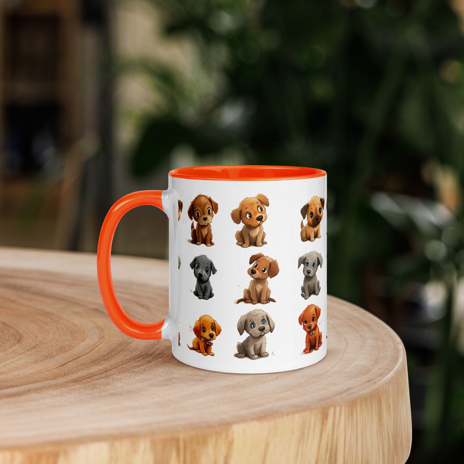 Tasse mit farbiger Innenseite