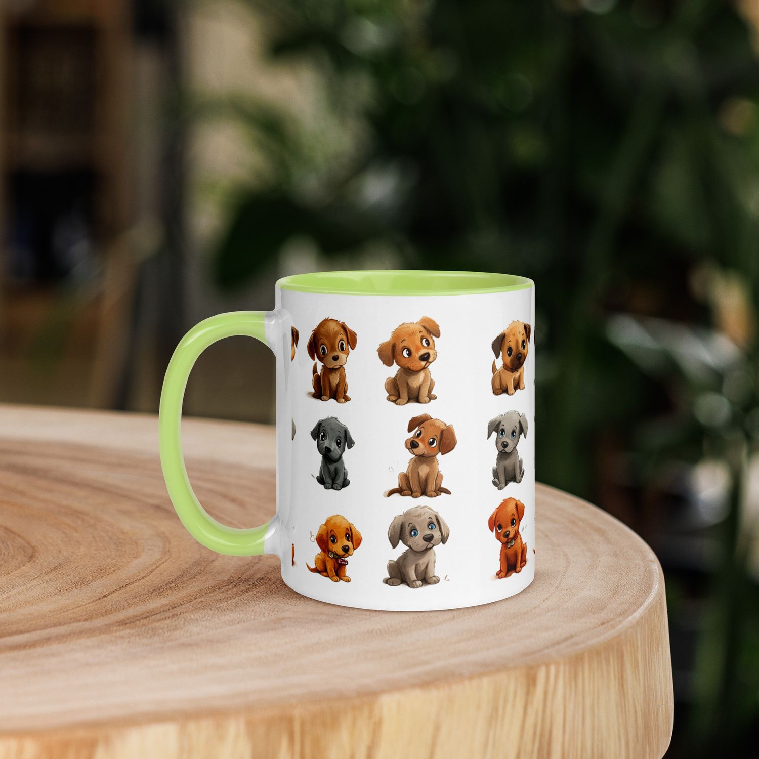 Tasse mit farbiger Innenseite