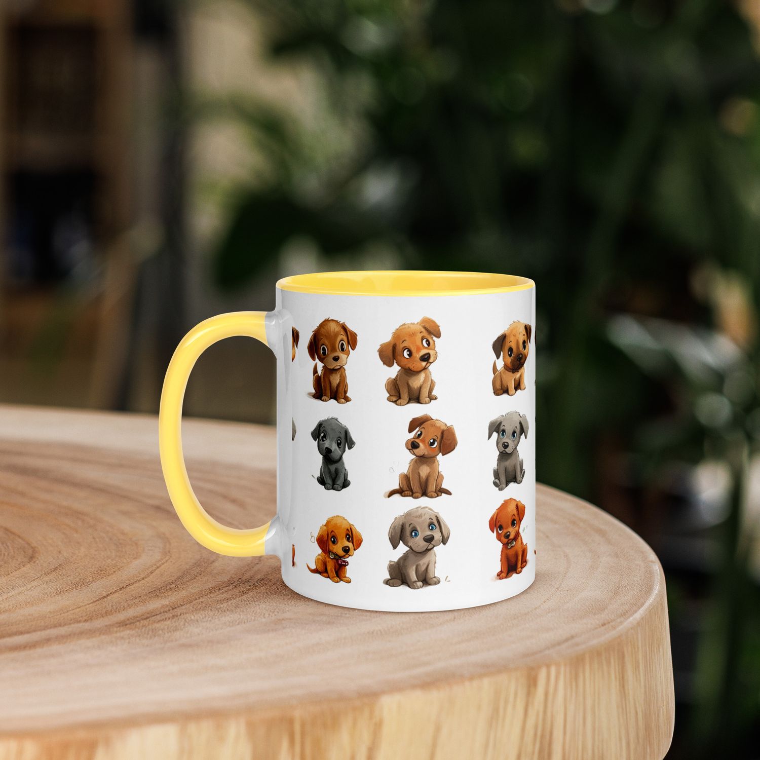 Tasse mit farbiger Innenseite