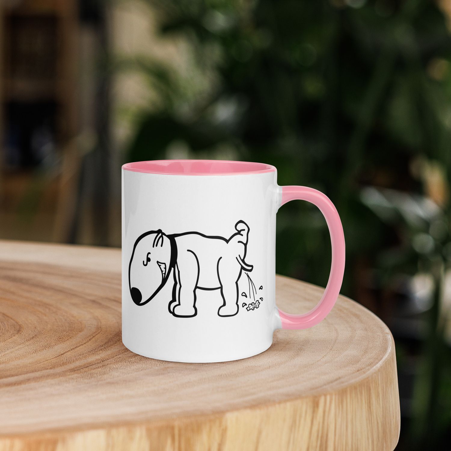 Tasse mit farbiger Innenseite