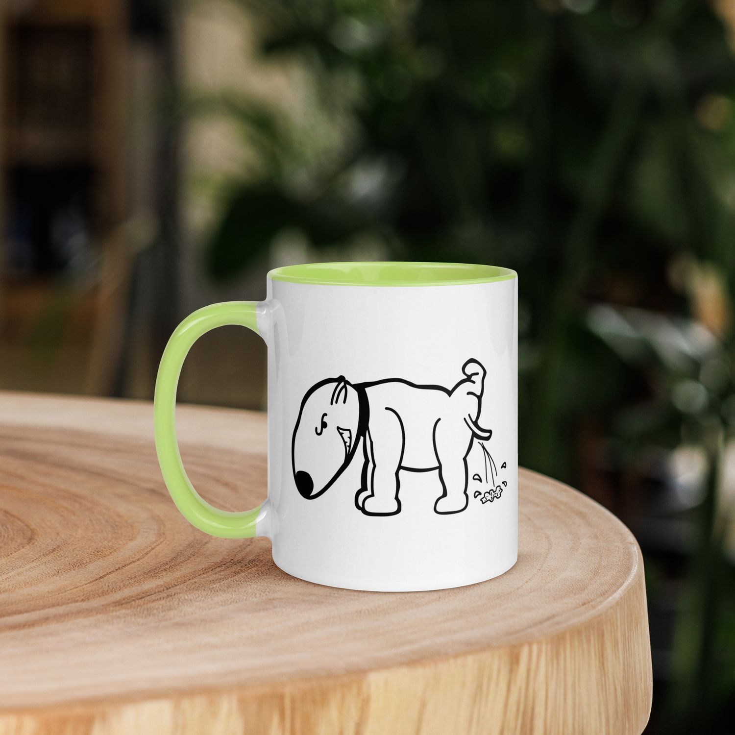 Tasse mit farbiger Innenseite