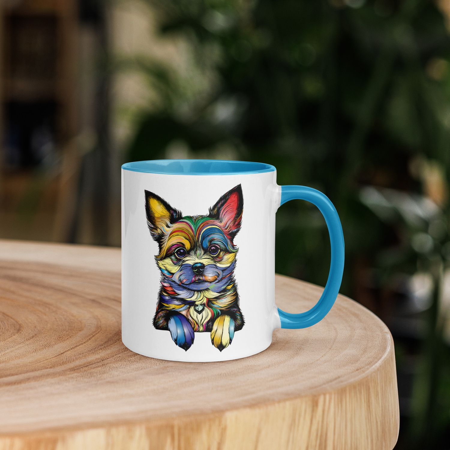 Tasse mit farbiger Innenseite