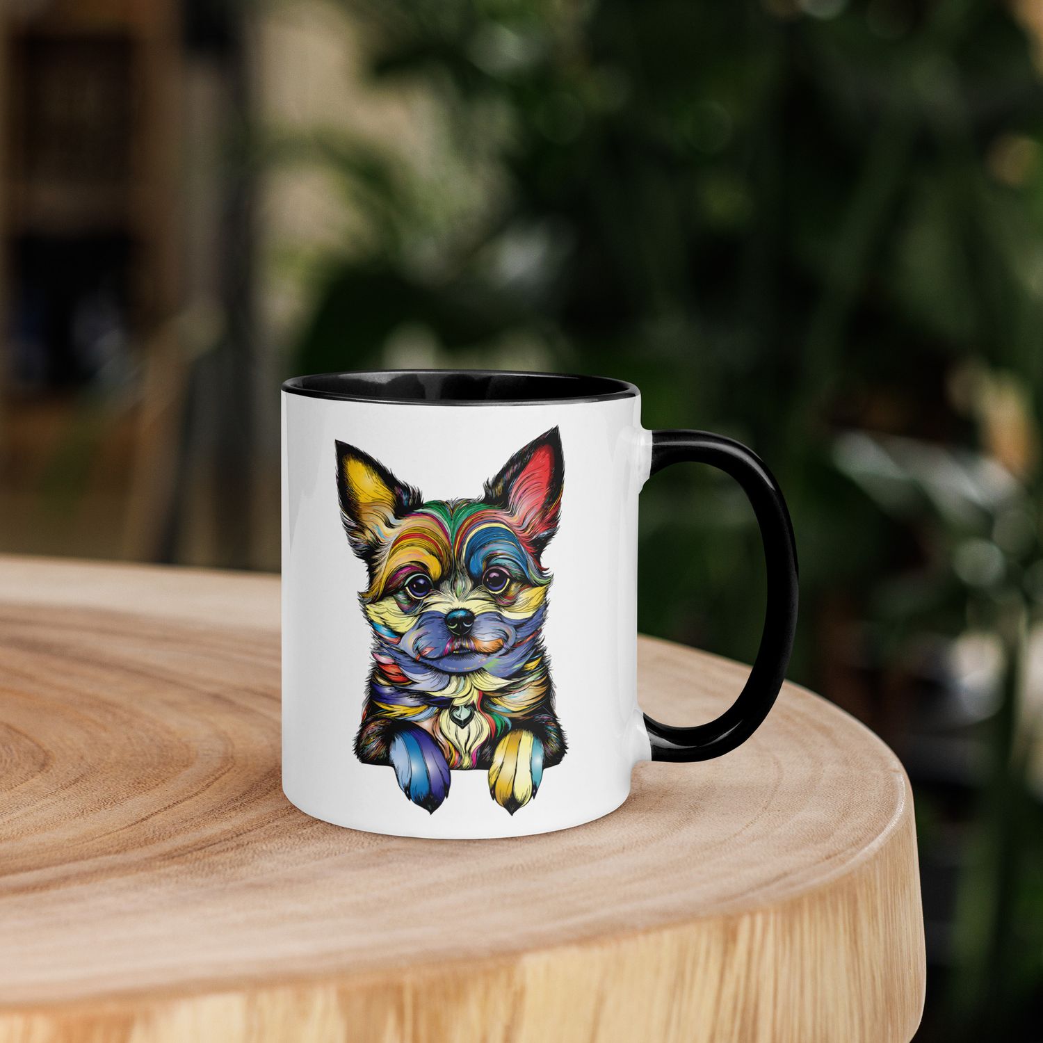 Tasse mit farbiger Innenseite