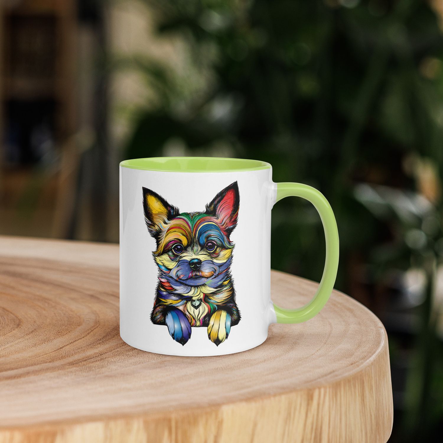 Tasse mit farbiger Innenseite