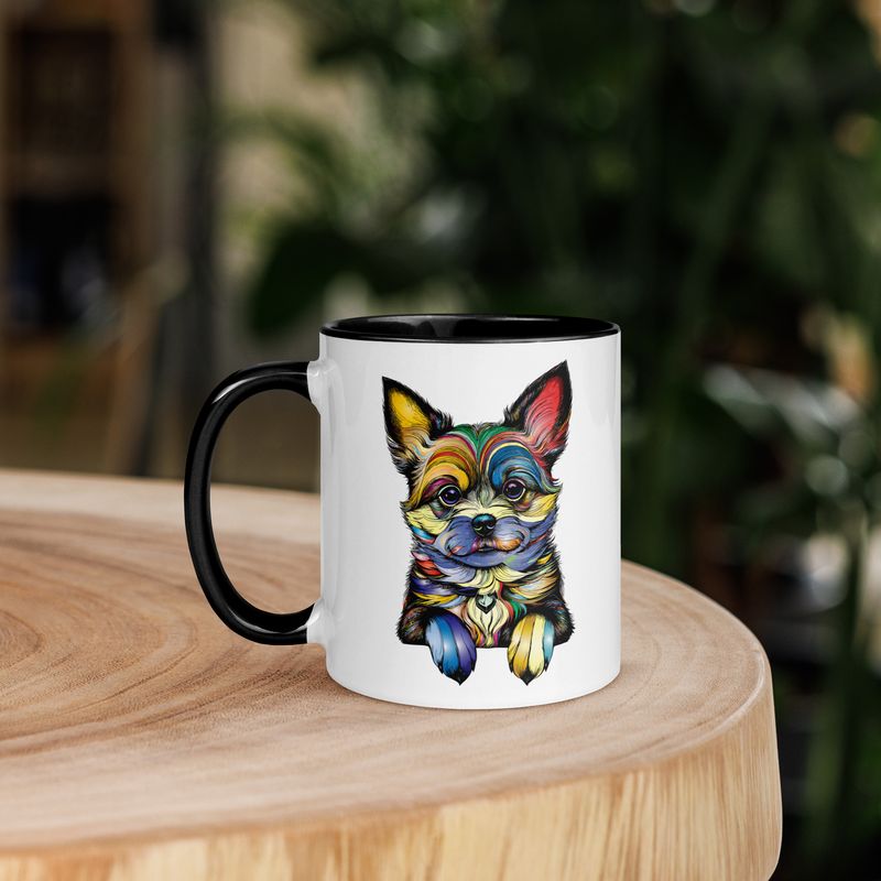 Tasse mit farbiger Innenseite