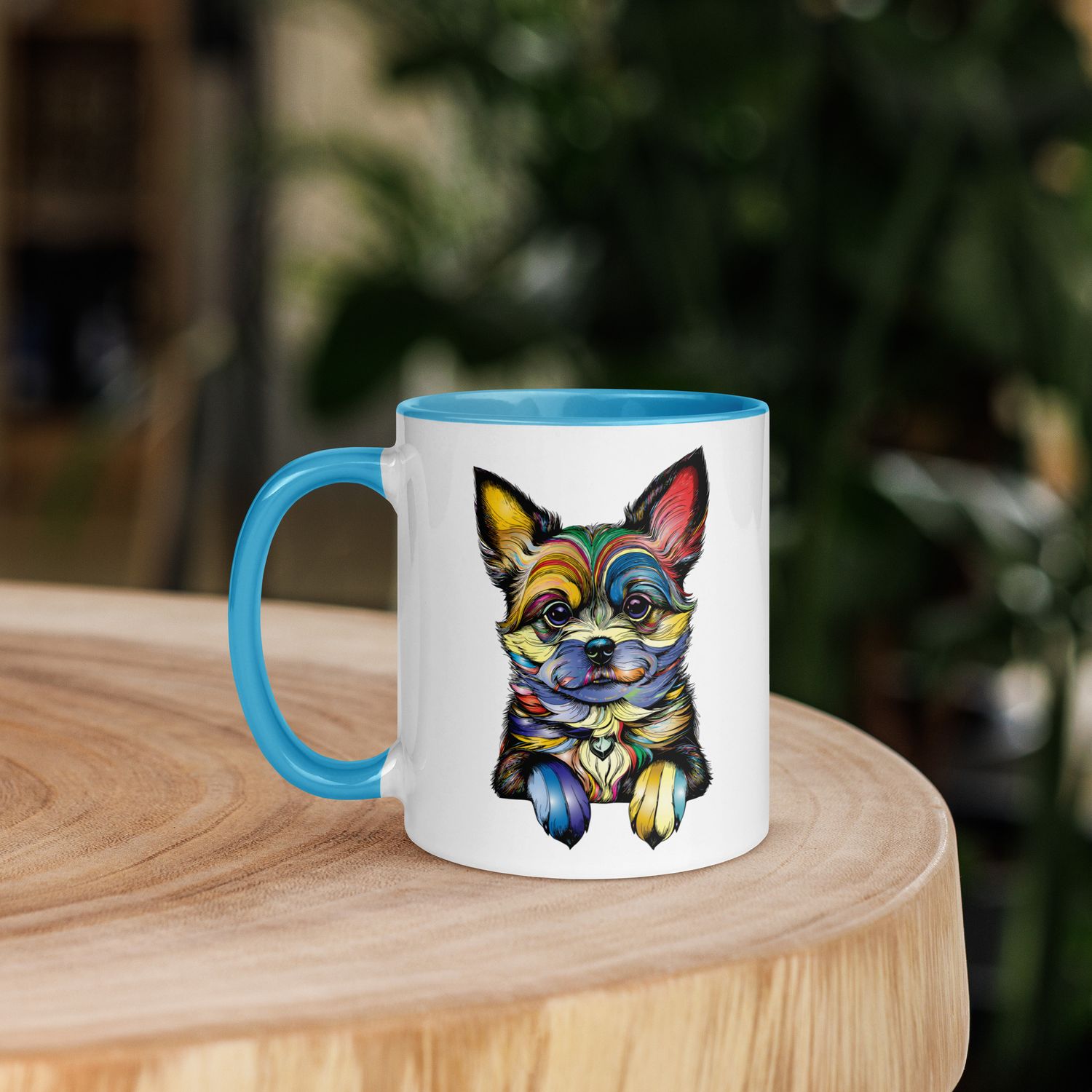Tasse mit farbiger Innenseite