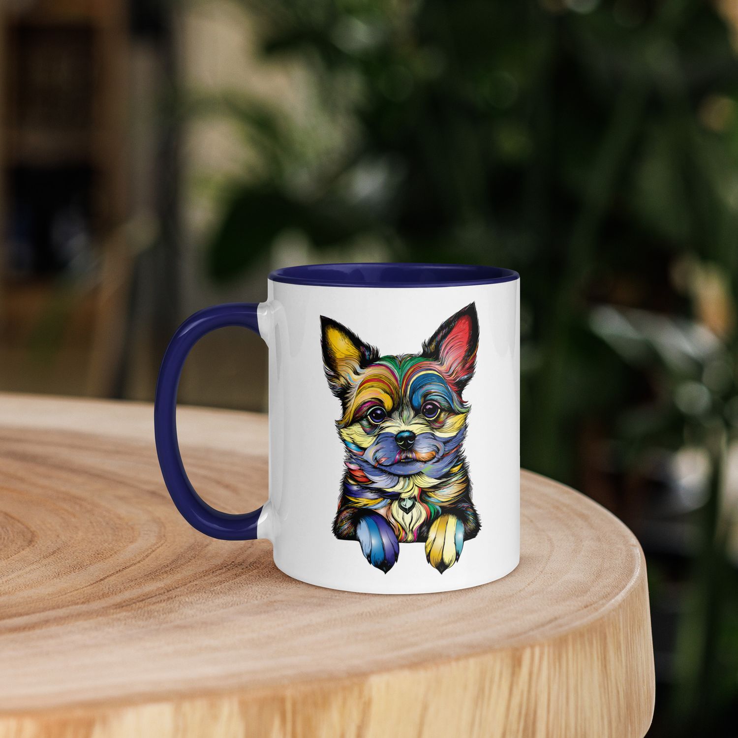 Tasse mit farbiger Innenseite