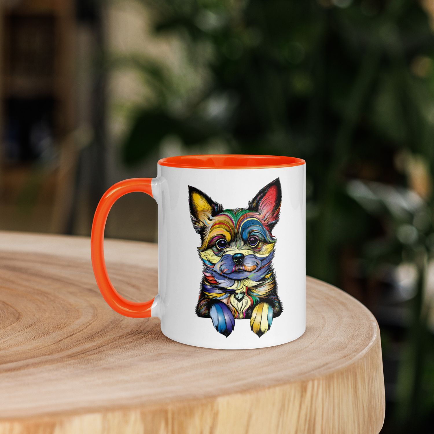 Tasse mit farbiger Innenseite