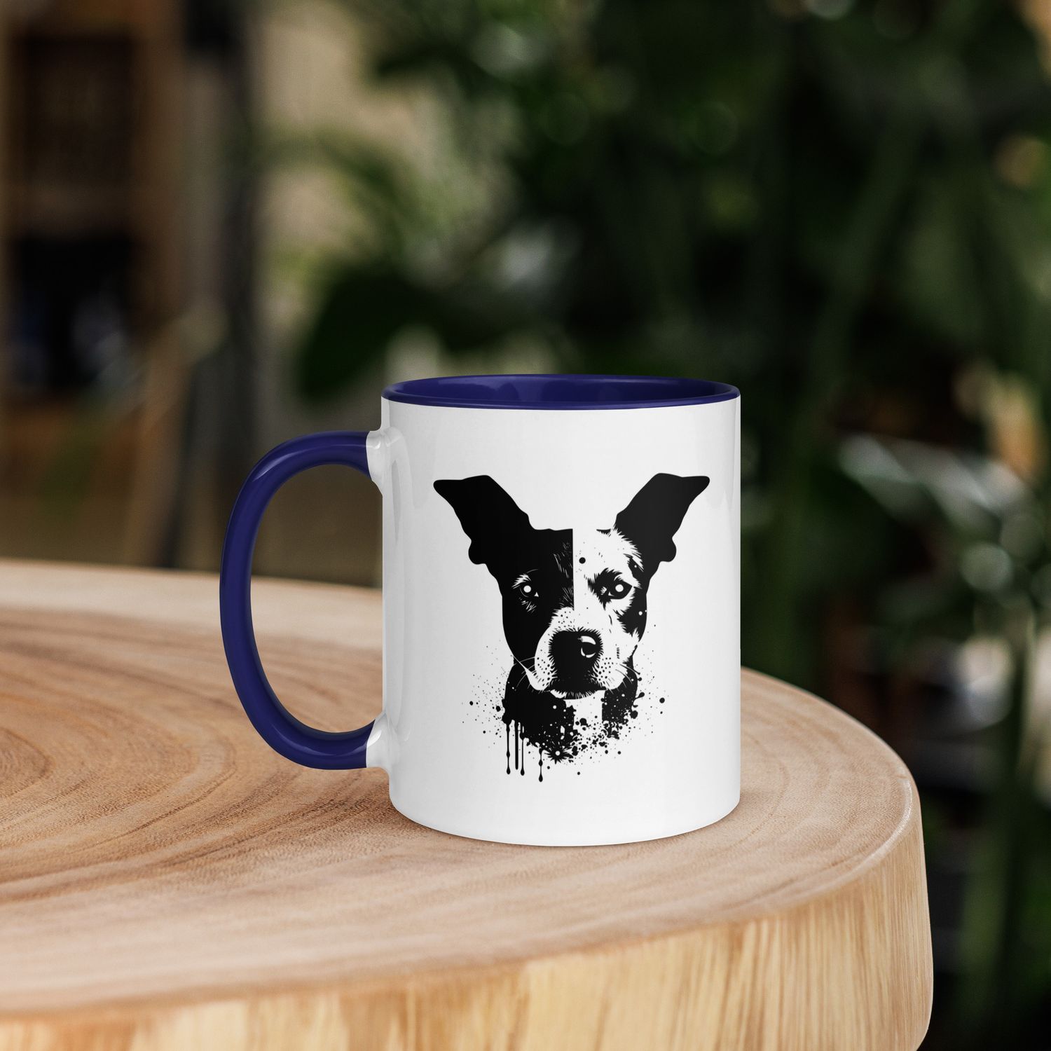 Tasse mit farbiger Innenseite