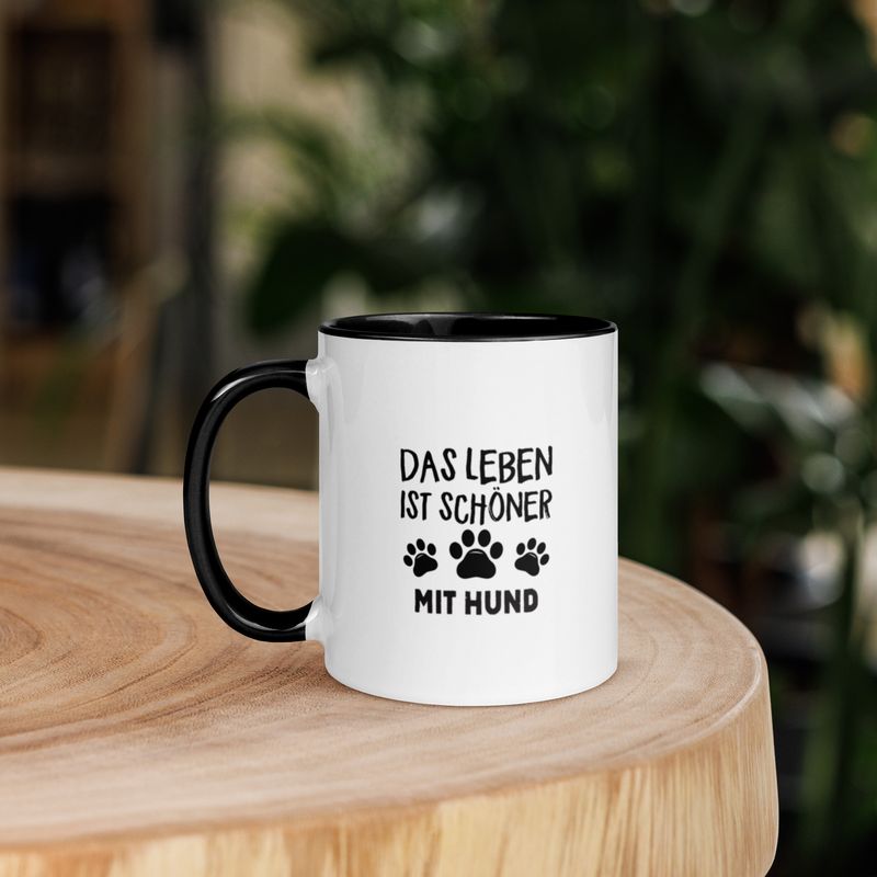 Tasse mit farbiger Innenseite