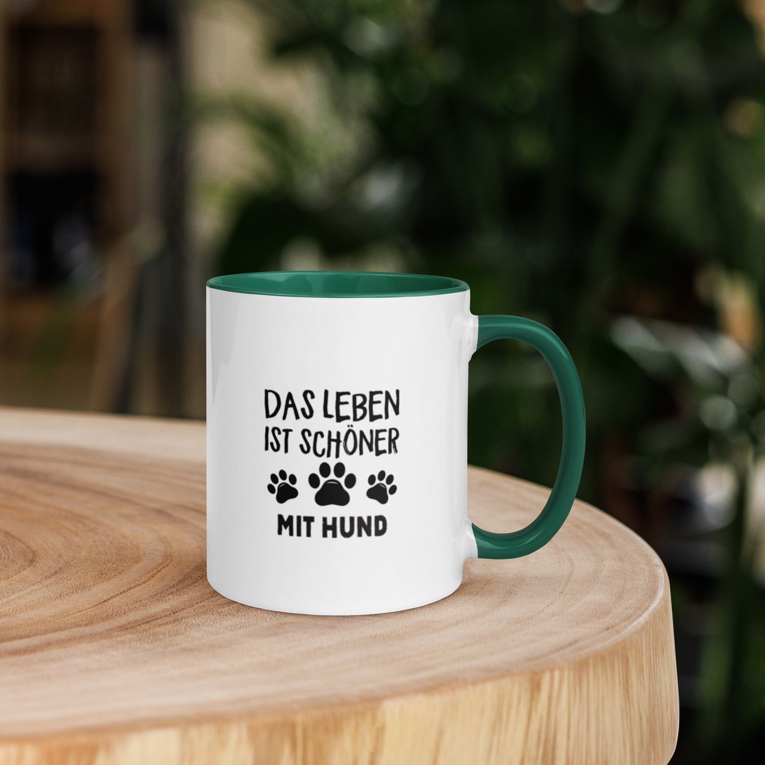 Tasse mit farbiger Innenseite