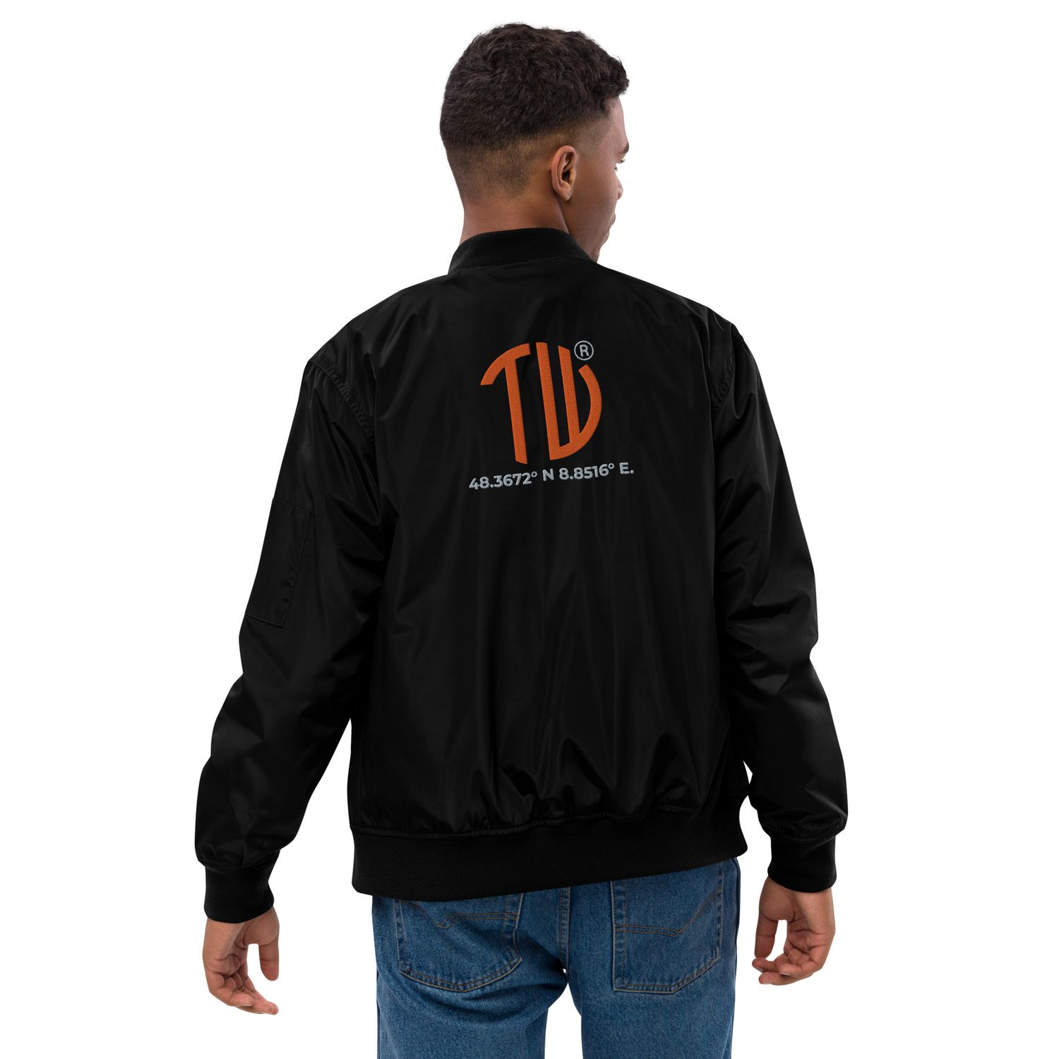 Orange Track Z4 Premium Bomberjacke