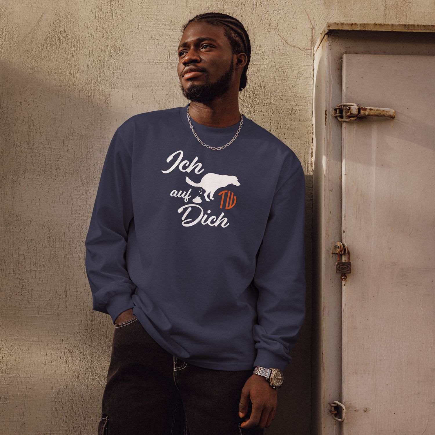Schwerer Unisex Premium-Pullover