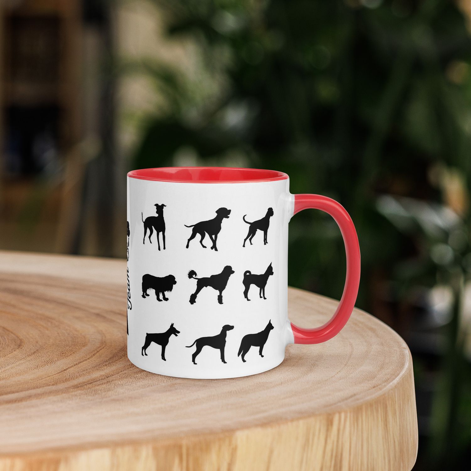 Tasse mit farbiger Innenseite