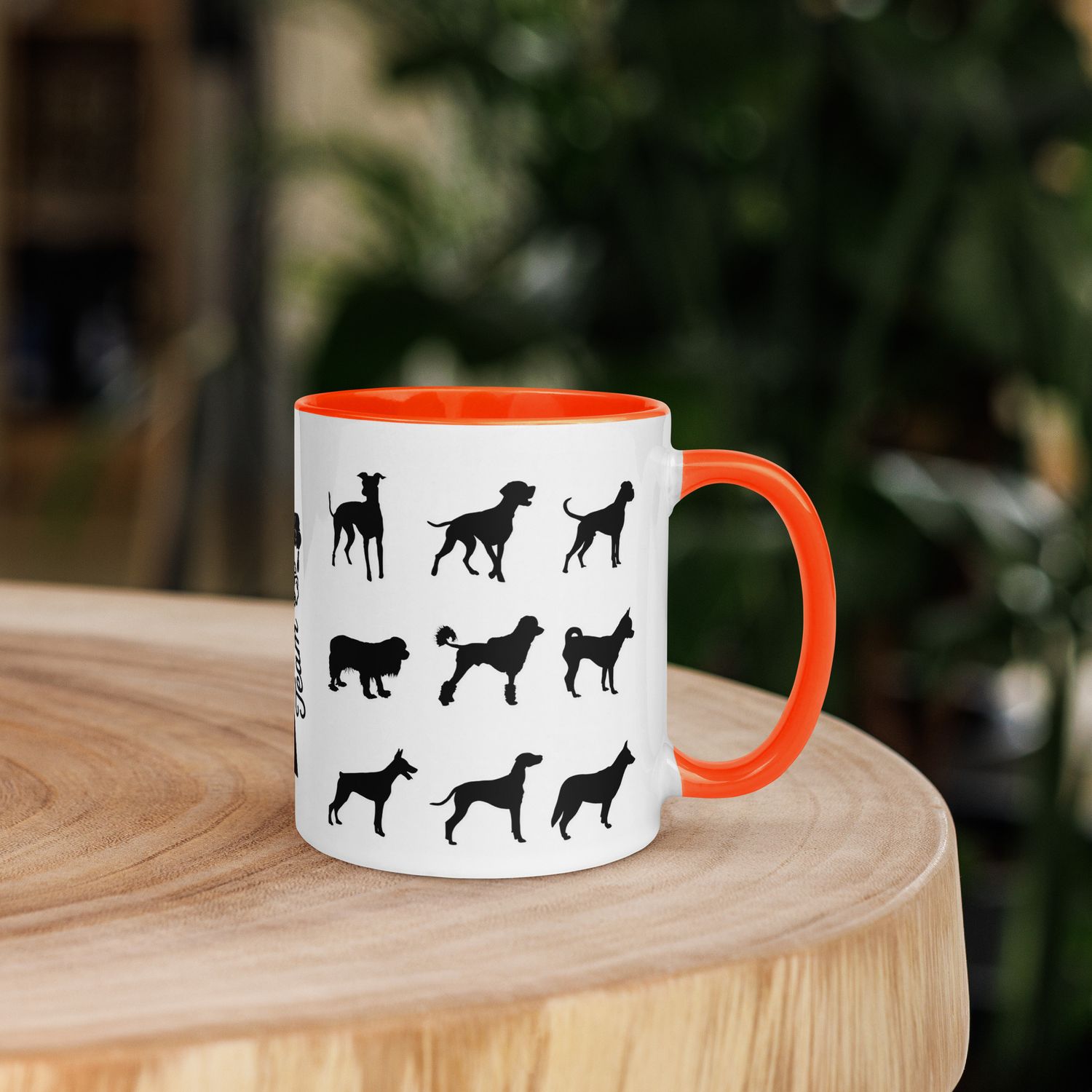 Tasse mit farbiger Innenseite