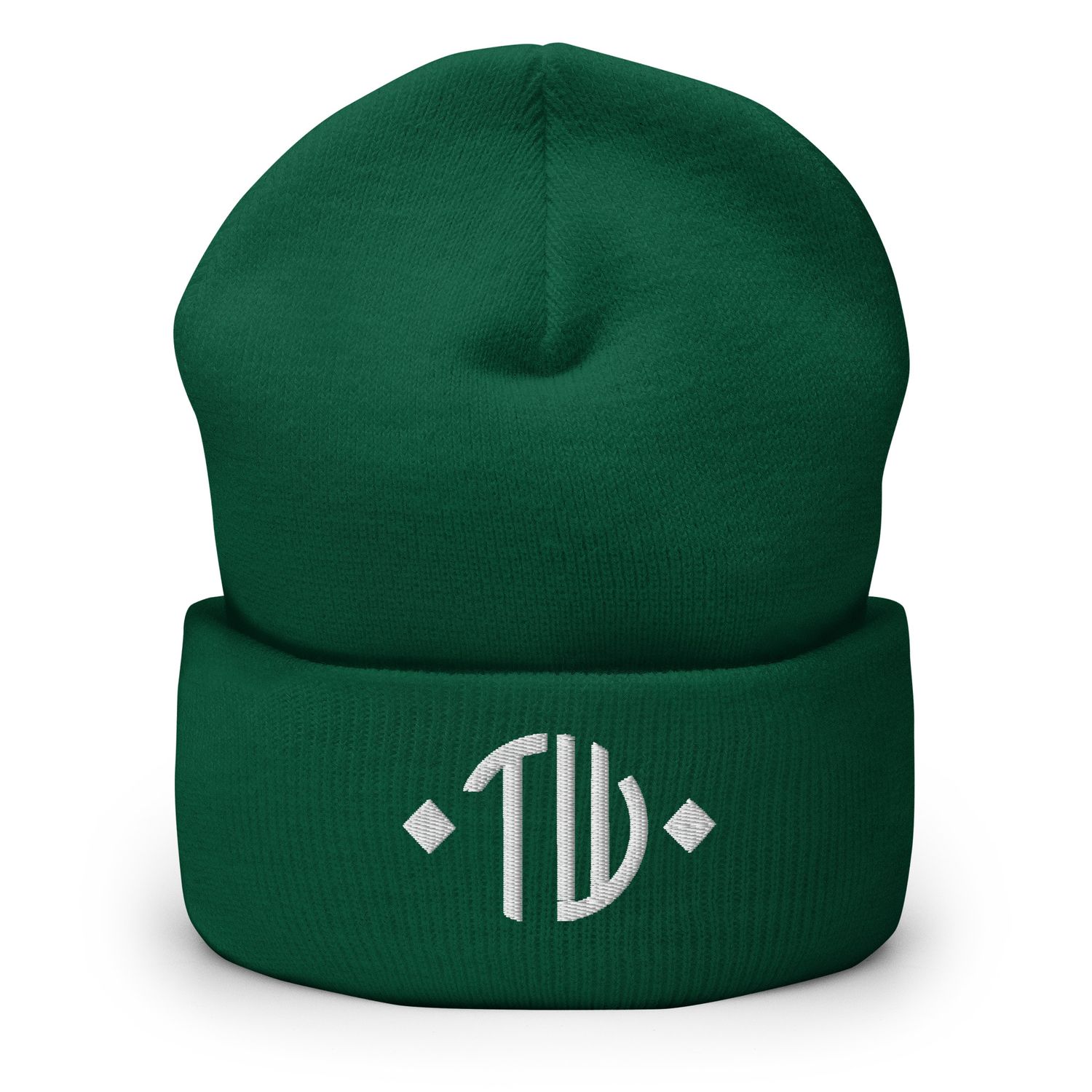 Umgeschlagene Beanie
