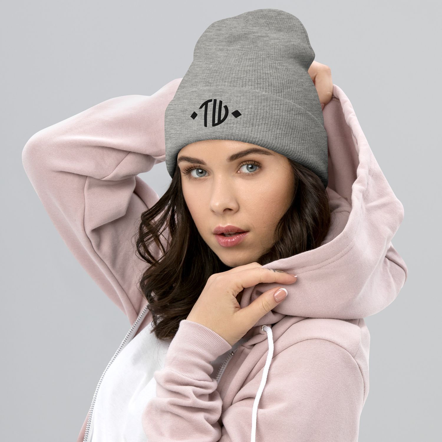 Umgeschlagene Beanie