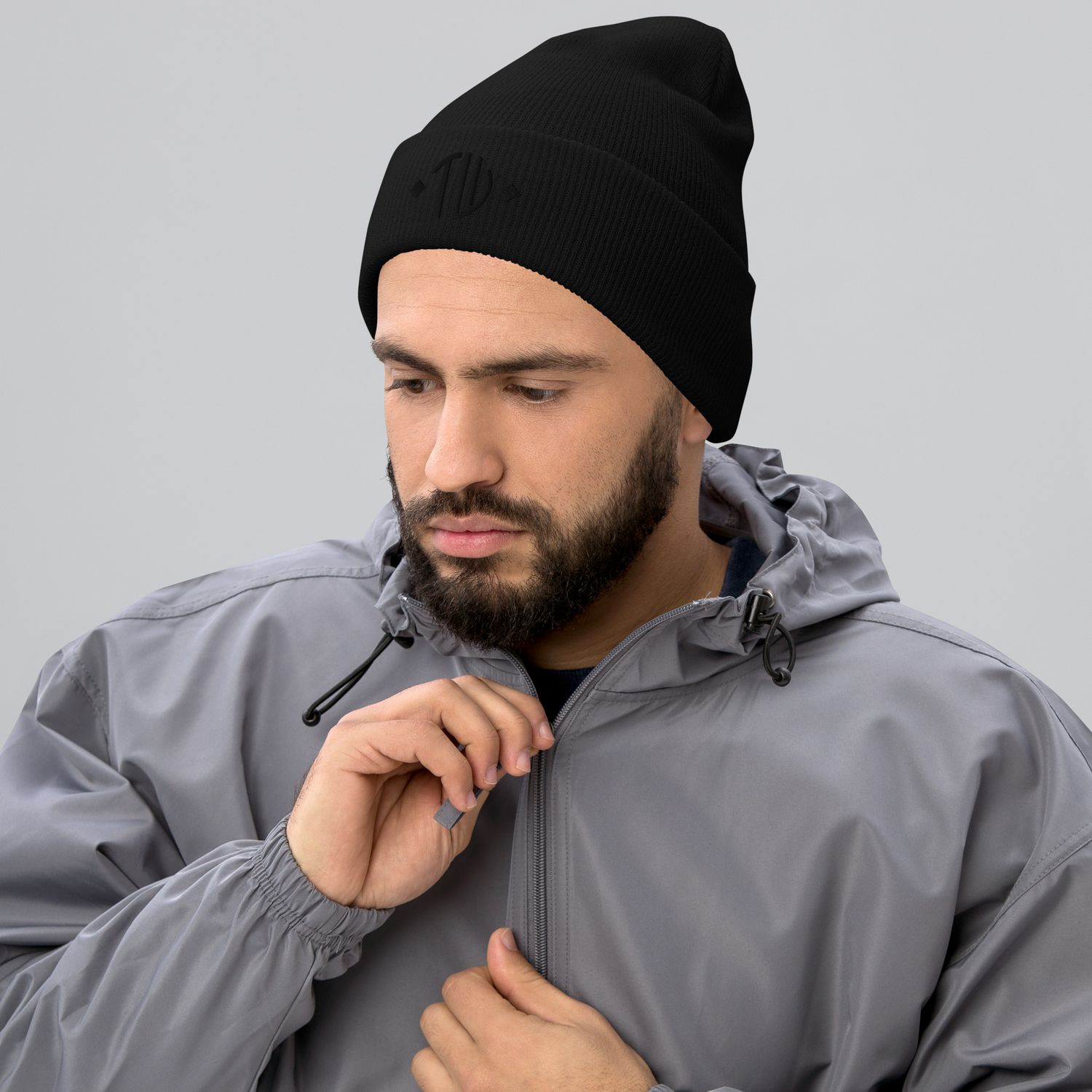 Umgeschlagene Beanie