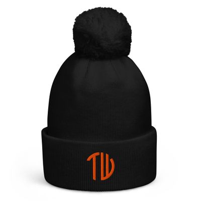 Hochwertige Bommel-Beanie