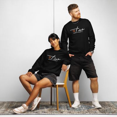 Hochwertiger Unisex Pullover mit Rundhalsausschnitt