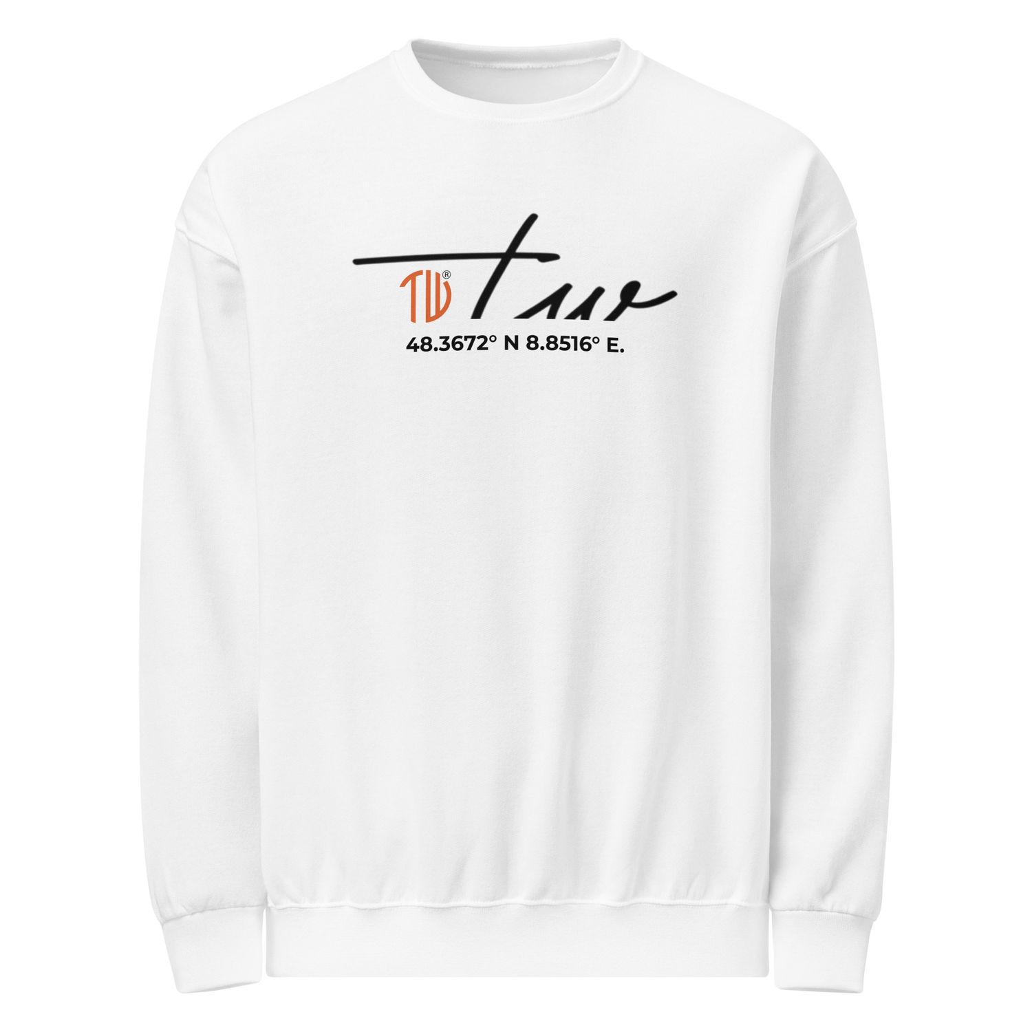 Hochertiger Pullover mit Rundhalsausschnitt