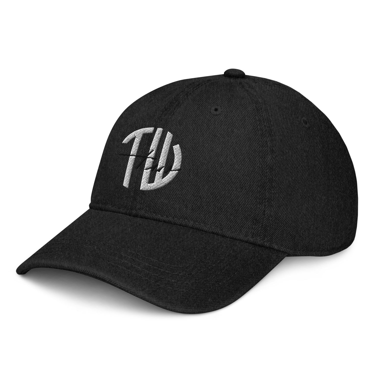 Denim-Look Cap