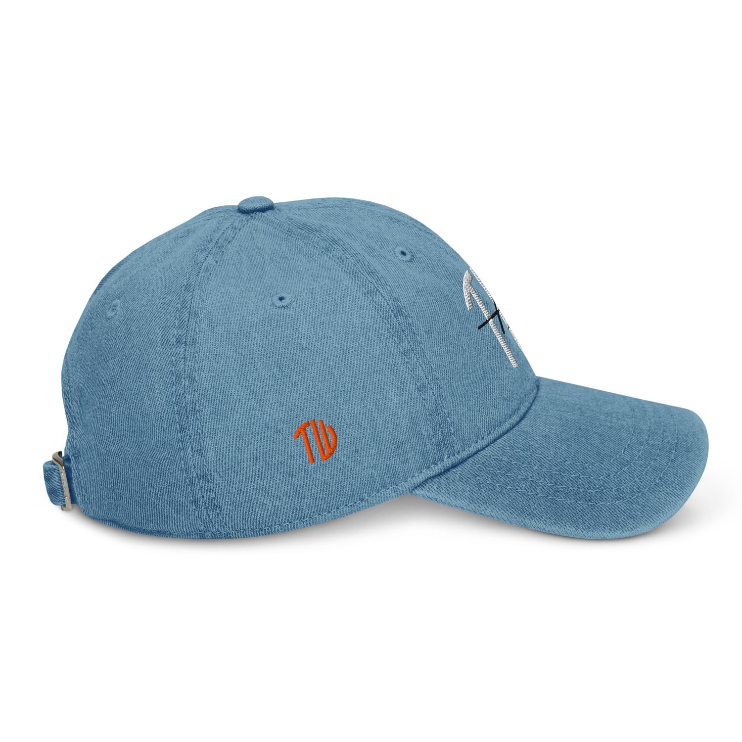 Denim-Look Cap