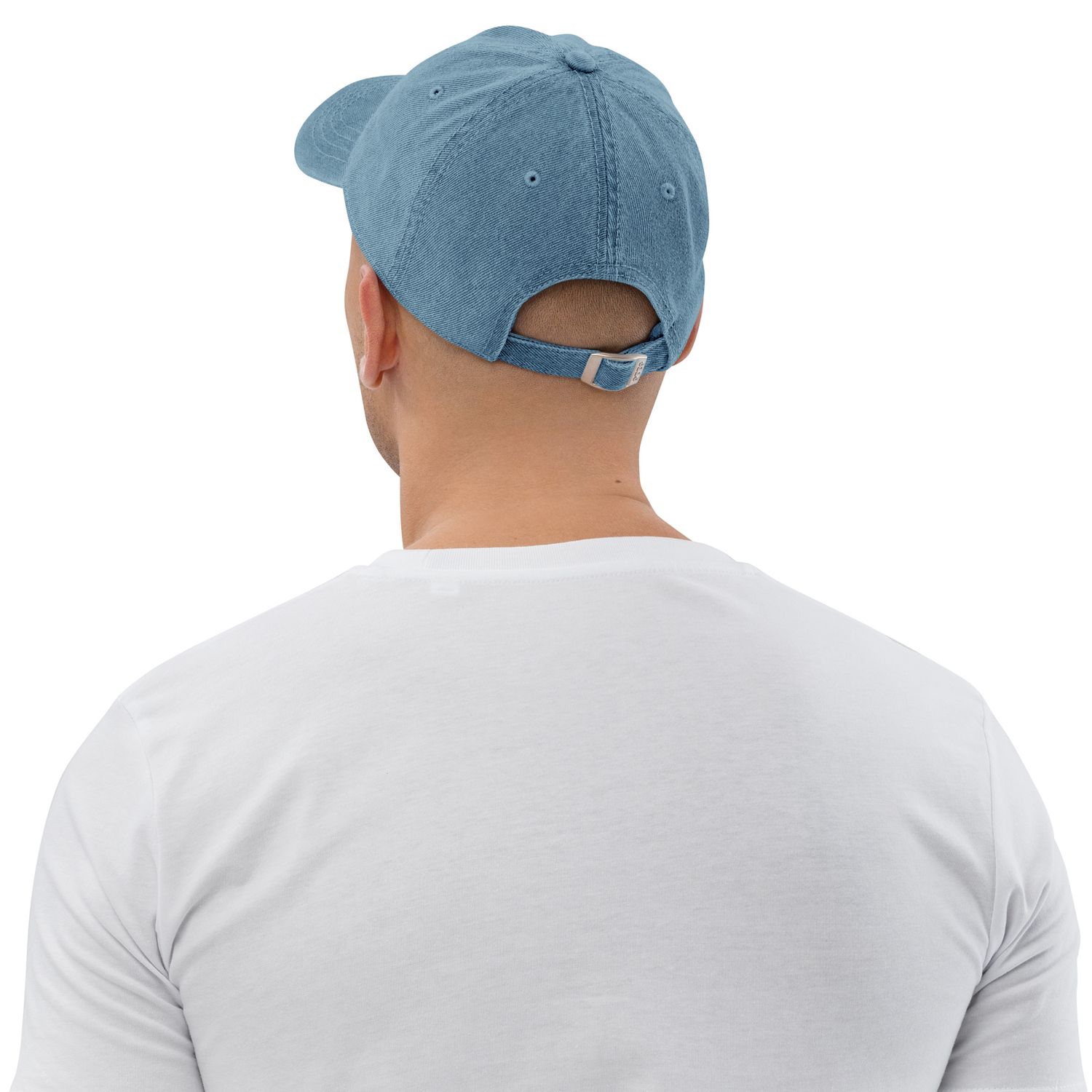 Denim-Look Cap