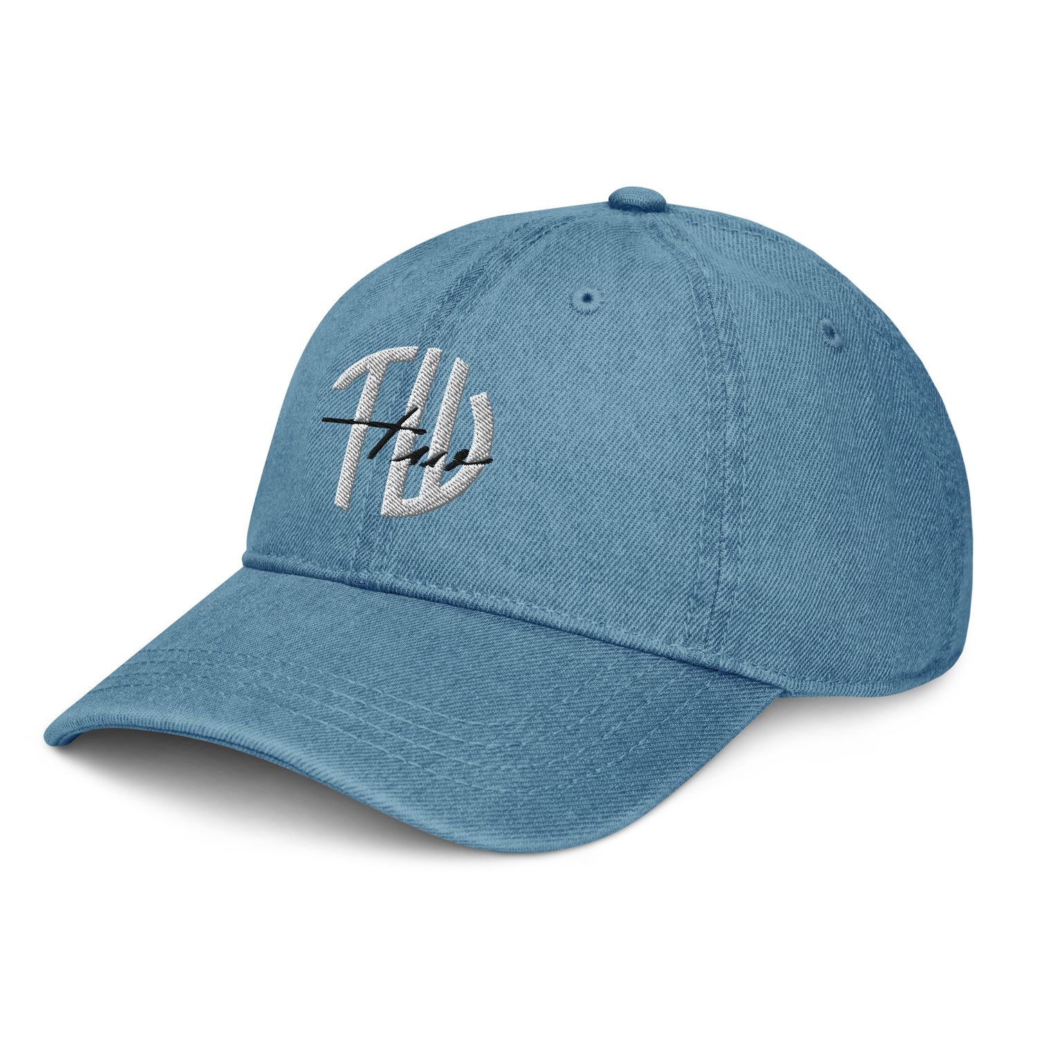Denim-Look Cap
